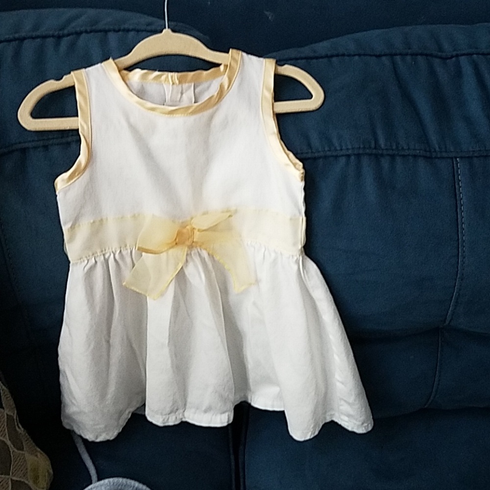 Beautiful white summer dress